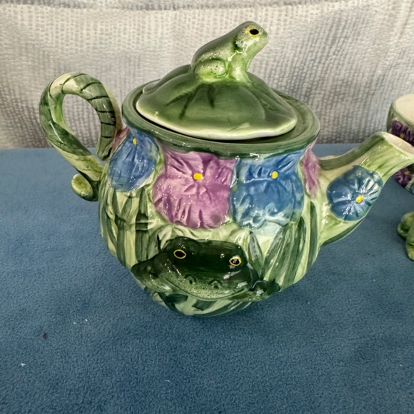 Vintage Silvestri , Ceramic  Nesting Teapot Set, 6pieces - Picture 10 of 16